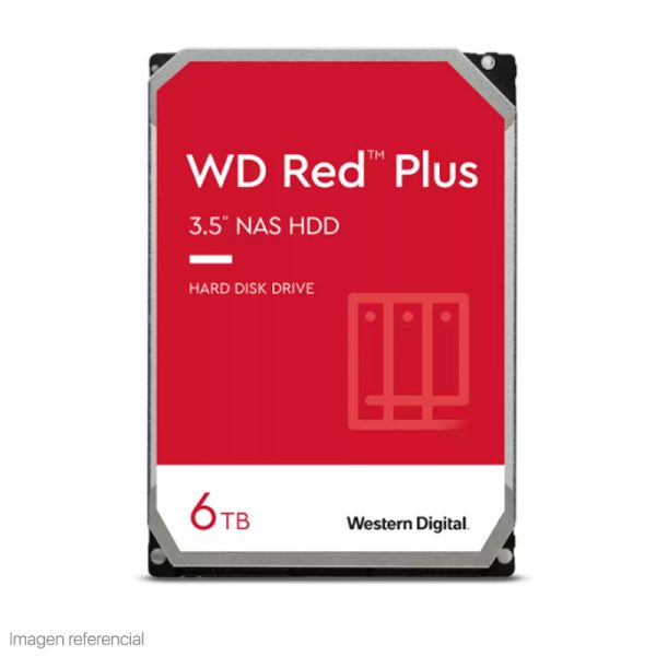 Disco Duro Western Digital Red Plus de 6TB