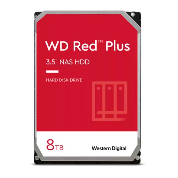 Disco Duro Western Digital Red Plus de 8TB