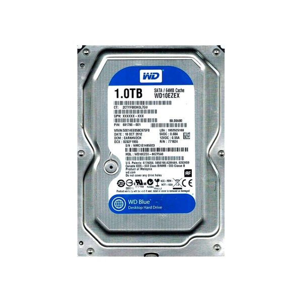 Disco Duro Western Digital WD10EZEX 1TB 1