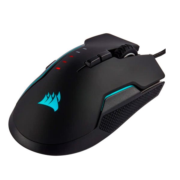 Mouse Gamer Corsair GLAIVE RGB PRO, Aluminio