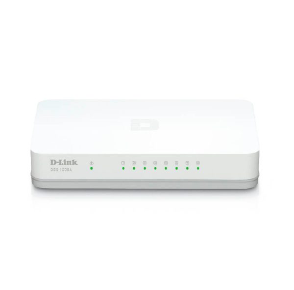 Switch D-Link DGS-1008A, 8 puertos RJ-45